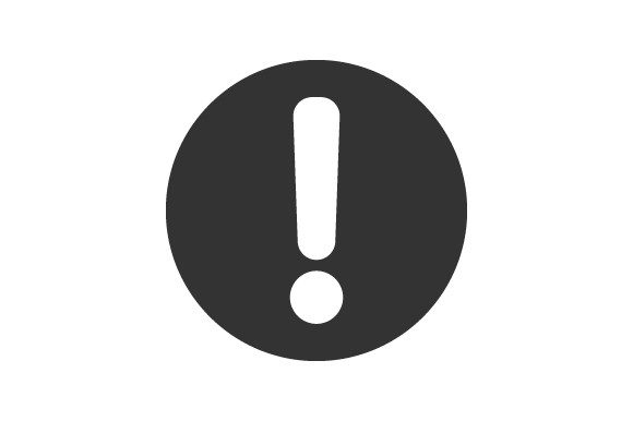 Alert, Warning Icon: Graphics and Icons for Real Projects