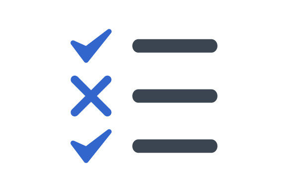 Checklist Report Icon: Graphics and Icons for Real Publishing