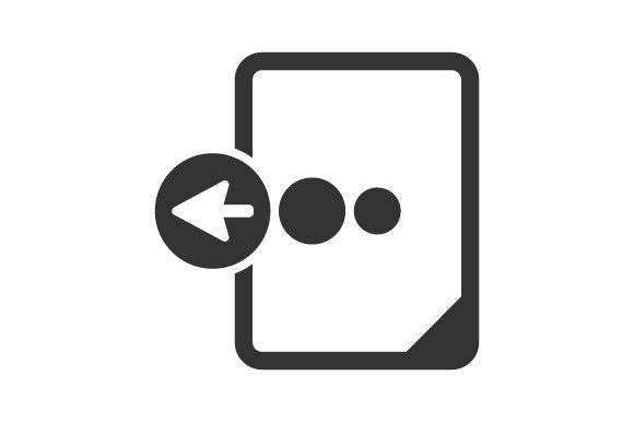 Document Export Icon: Graphics and Icons for Editorial Design