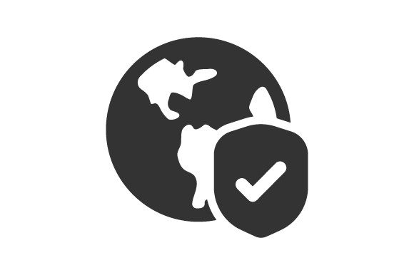 Global Protection Icon: Graphics and Icons for Design Projects