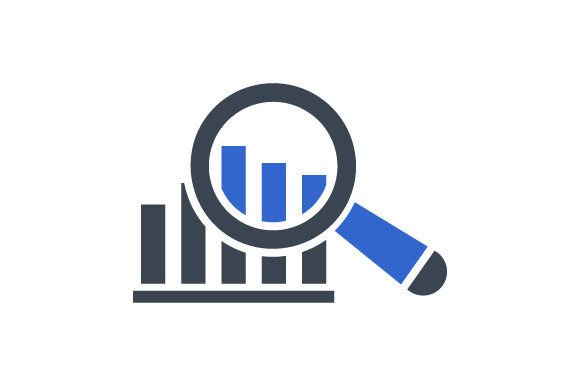 Marketing Analysis Icon: Graphics and Icons for Content Publishing