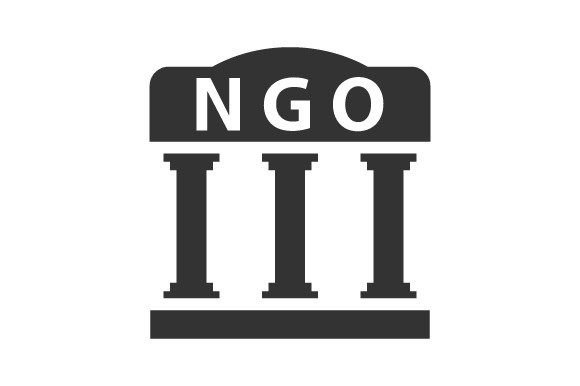 NGO, Organization Icon Graphics and Icons