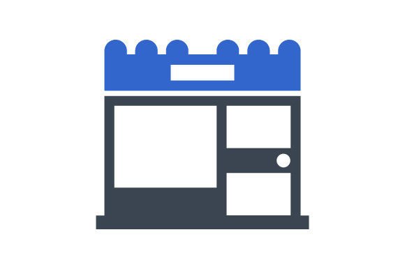 Shopping Store Icon: Graphics and Icons for Digital Sellers