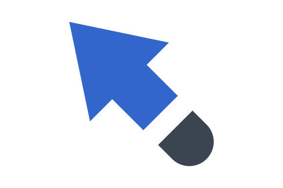 Up Left Arrow Icon: Graphics and Icons for Local Business