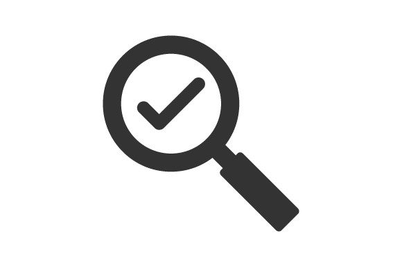 Validate Search Icon: Graphics and Icons for Designers