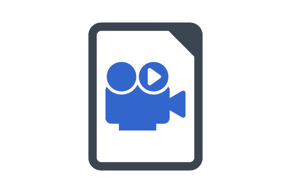 Video Recording File Icon